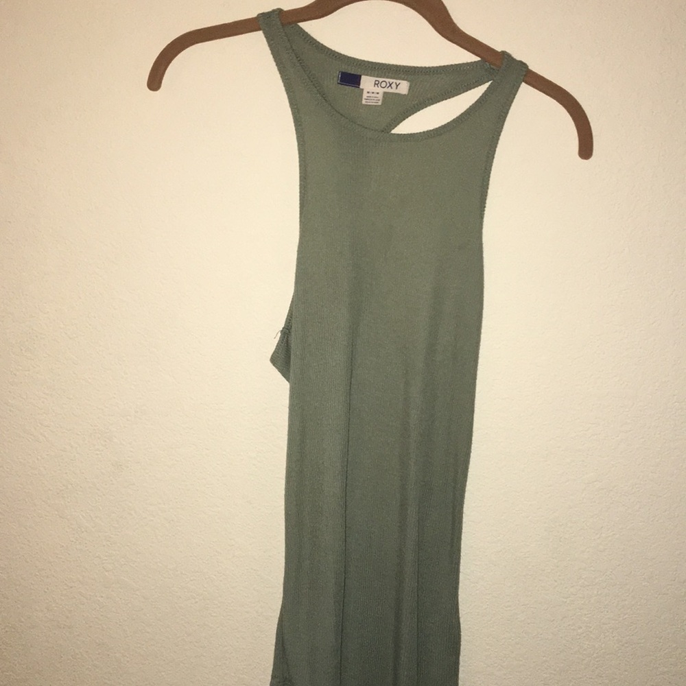 Roxy racerback tank top never worn. NWOT